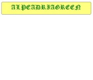 ALPEADRIAGREEN