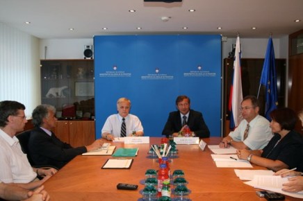 sestanek z ministrom Erjavcem