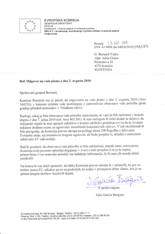 Odgovor EU kom. na pismo 1.08
