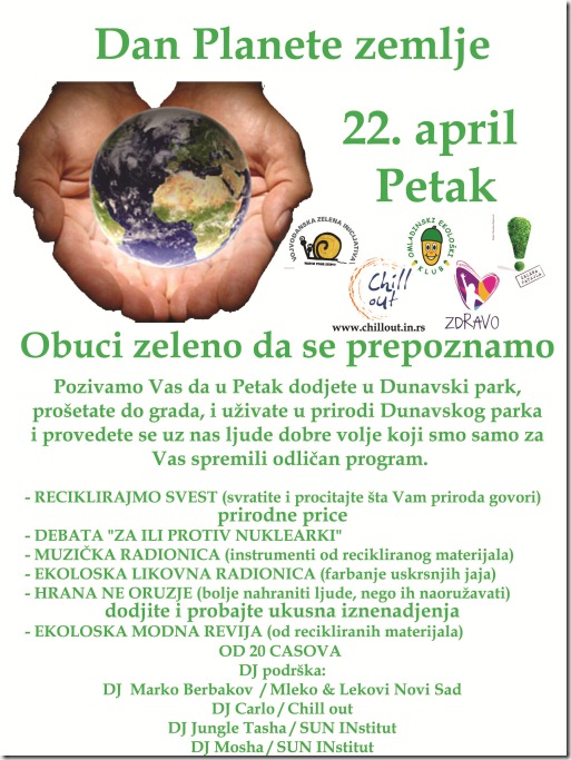 Plakat Dan Planete zemlje za web