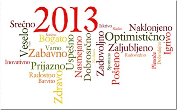 srečno 2013