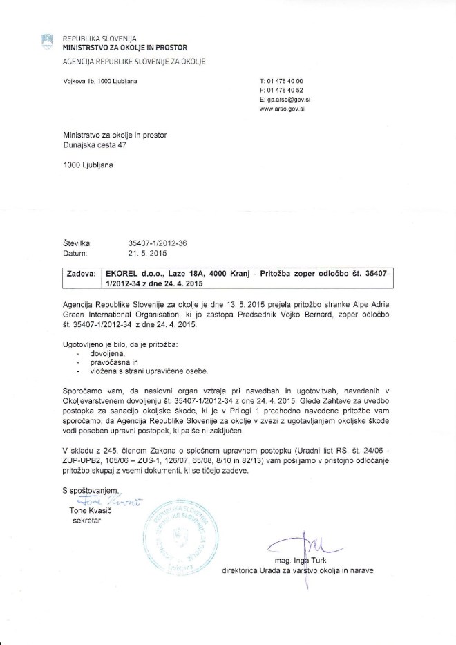 ARSO - potrdilu o prijetju pritožbe - Ekorel-page-001