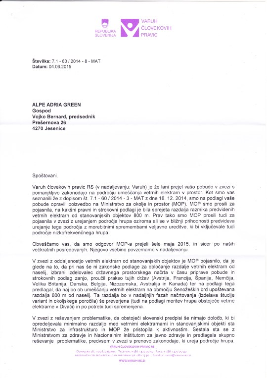 odgovor varuhinje - oddaljenost vetrnic_0001