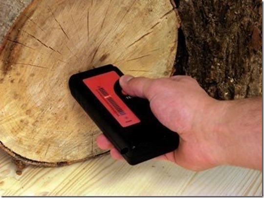 merilec vlažnosti lesa