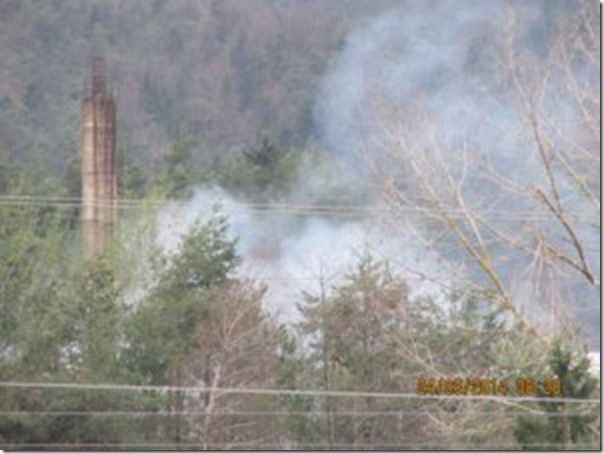 laze - izpusti v zrak