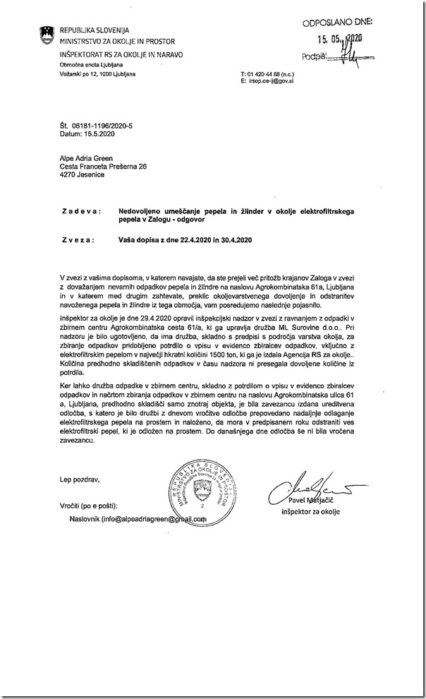 odgovor in&scaron;pekcije - pepel Zalog-page-001