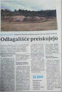 odlagali&scaron;če Materija