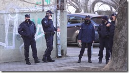 Javna rasprava pod budnim okom policije